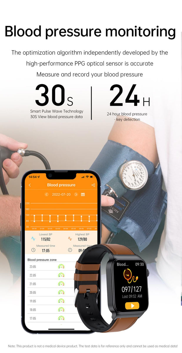 VitalGuard Expert - Pain Free Blood Sugar Monitoring & ECG Chest Strap