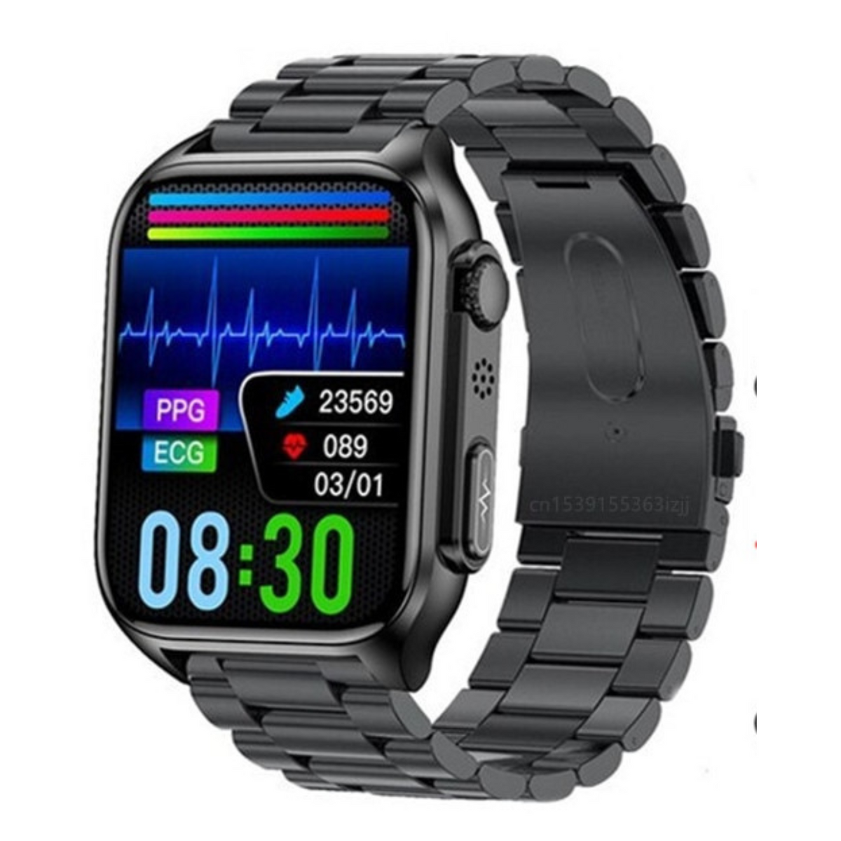 VitalGuard Pro - Non-Invasive Blood Glucose Monitoring Smartwatch